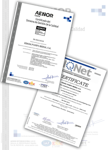 Certificación CALIDAD ISO 9001