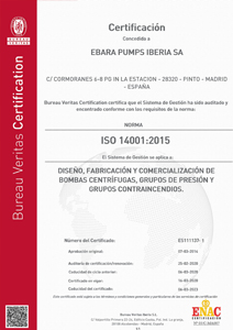 Certificación CALIDAD ISO 14001
